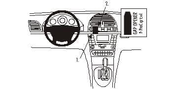 ProClip MB E-Class 2002-2009 Centralno kačenje slika 6