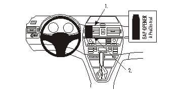 ProClip BMW X3 2004-2010 Centralno kačenje slika 6