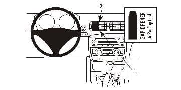ProClip BMW 1-series E81 2005-2011 Centralno kačenje slika 6