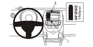ProClip Toyota Aygo 2006-2014 Centralno kačenje slika 6
