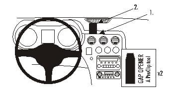 ProClip Alfa Romeo Spider/GTV 2006-2011 Centralno kačenje slika 6
