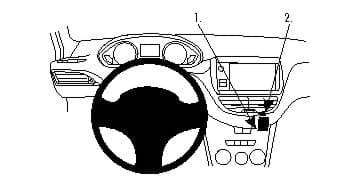 ProClip Peugeot 2008 2014-2019 Ugaono kačenje slika 6
