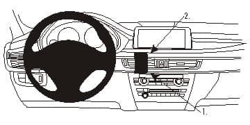 ProClip BMW X6 2015-2019 Centralno kačenje slika 6