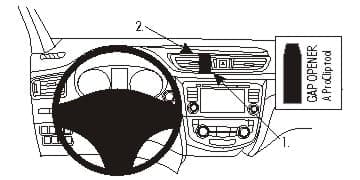 ProClip Nissan X-Trail 2014-2021 Centralno kačenje slika 6