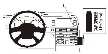 ProClip Audi A6 2004-2010 Ugaono kačenje