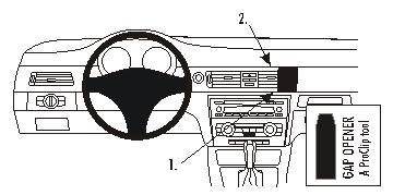 853599 ProClip BMW E90/E91/E92/E93 05-
Ugaono kačenje