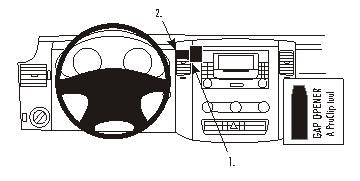 ProClip Volkswagen Crafter 2007-2016 Centralno kačenje