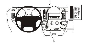 ProClip Peugeot Boxer 2007-2014 Centralno kačenje