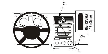 ProClip Volkswagen Eos 2007-2015
Centralno kačenje