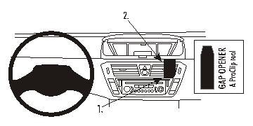 ProClip Citroen C4 Grand Picasso 2007-2013 Ugaono kačenje