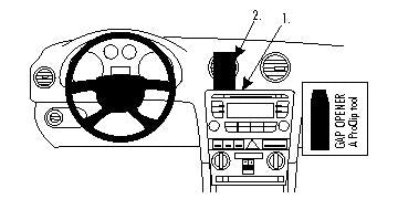 ProClip Audi S3 2007-2013 Centralno kačenje