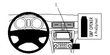 ProClip Skoda Superb 2009-2015 Ugaono kačenje