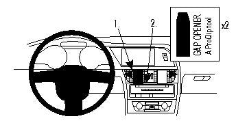 ProClip Audi S4 2008-2015 Centralno kačenje