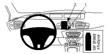 ProClip Renault Scenic 2010-2016 Centralno kačenje