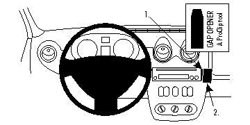 ProClip Dacia Logan 2009-2013 Ugaono kačenje