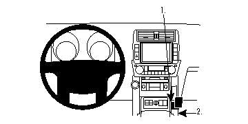 ProClip Toyota LandCruiser 2010-2018 Ugaono kačenje