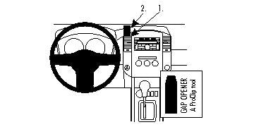 854520 ProClip Nissan Navara 11- Centralno kačenje