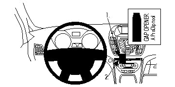 ProClip Ford Kuga 2013-2016 Centralno kačenje