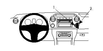 ProClip Volkswagen Amarok 2011-2016 Ugaono kačenje