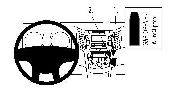 ProClip Hyundai i30 2012-2016 Ugaono kačenje