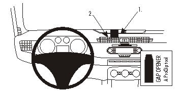 ProClip Alfa Romeo Giulietta 2010-2021 Centralno kačenje