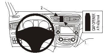 ProClip Nissan X-Trail 2014-2021 Centralno kačenje